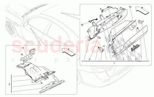 Part Diagram for Maserati 670018459
