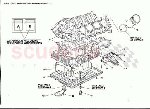 Part Diagram for Maserati 11106224