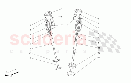 Part Diagram for Maserati 841116