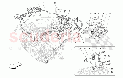Part Diagram for Maserati 243937