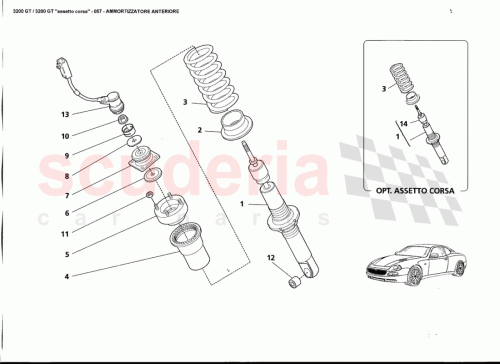 Part Diagram for Maserati 183775