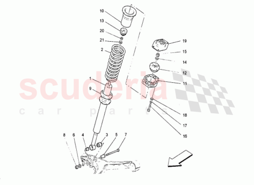 Part Diagram for Maserati 231388