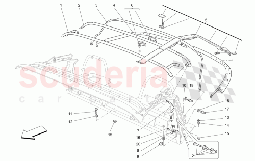 Part Diagram for Maserati 980002020