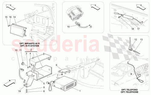 Part Diagram for Maserati 193476