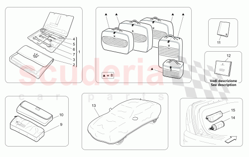 Part Diagram for Maserati 84740900