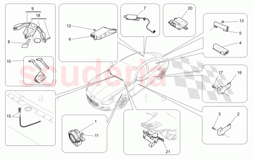 Part Diagram for Maserati 670071203