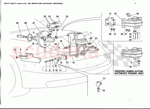 Part Diagram for Maserati 377490312