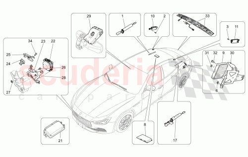 Part Diagram for Maserati 670102512