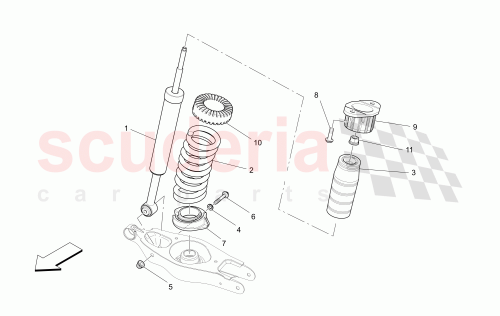 Part Diagram for Maserati 670002833