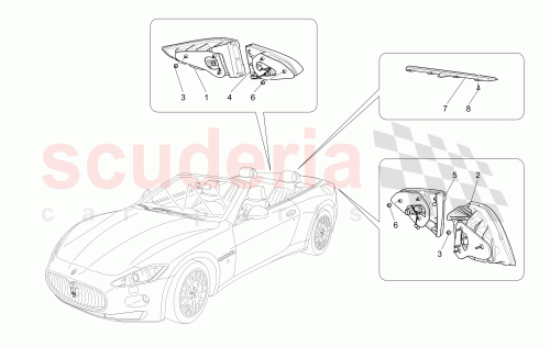 Part Diagram for Maserati 285789
