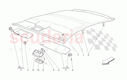 Part Diagram for Maserati 67353800
