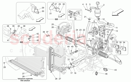 Part Diagram for Maserati 321589