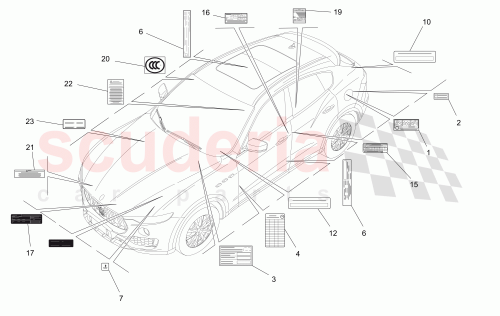 Part Diagram for Maserati 670102643