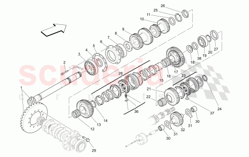 Part Diagram for Maserati 326259