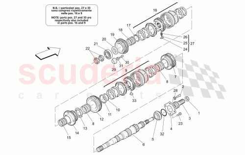 Part Diagram for Maserati 221033