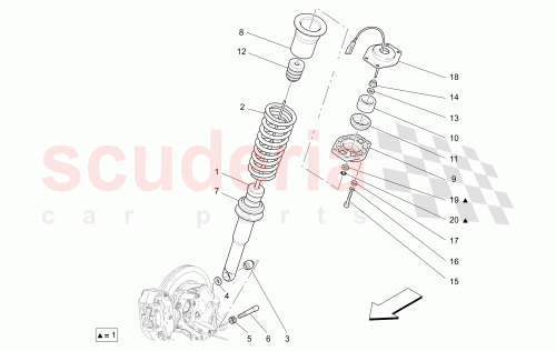 Part Diagram for Maserati 248254