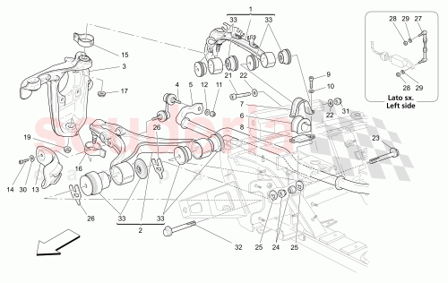 Part Diagram for Maserati 192737