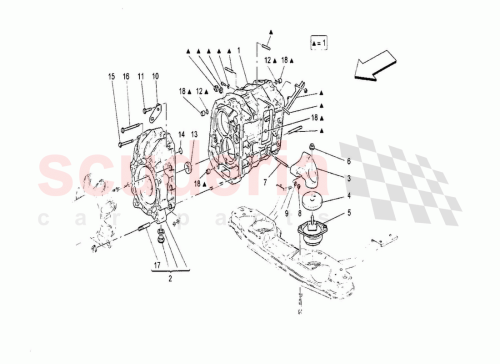 Part Diagram for Maserati 247302