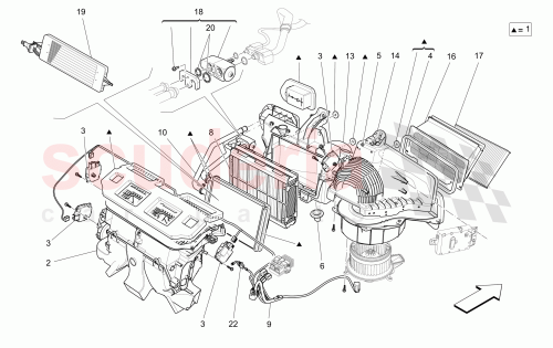Part Diagram for Maserati 670034770