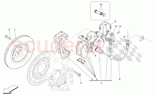 Part Diagram for Maserati 670030934