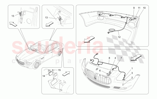 Part Diagram for Maserati 80380200