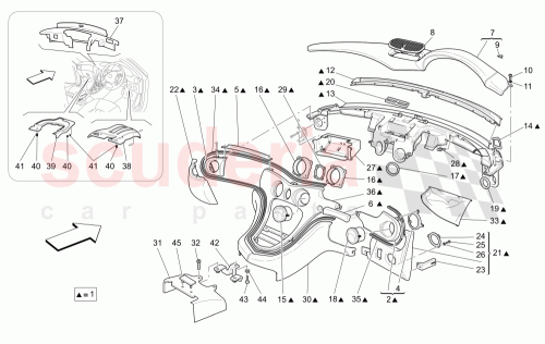 Part Diagram for Maserati 984584201