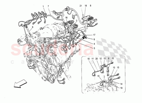 Part Diagram for Maserati 213635
