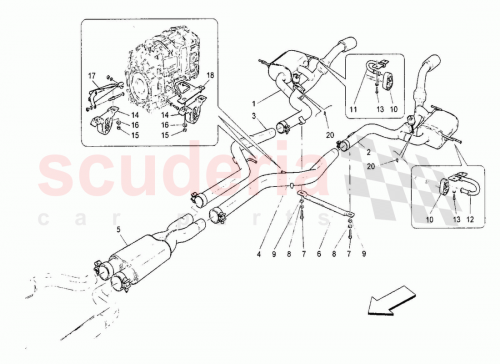 Part Diagram for Maserati 211577