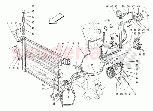 Part Diagram for Maserati 228388
