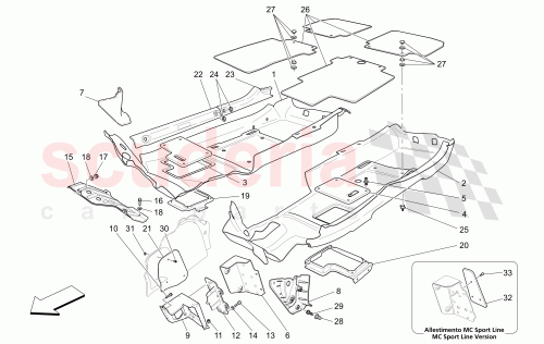 Part Diagram for Maserati 969410006