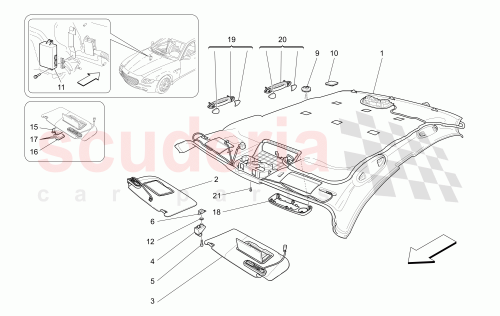 Part Diagram for Maserati 980139966