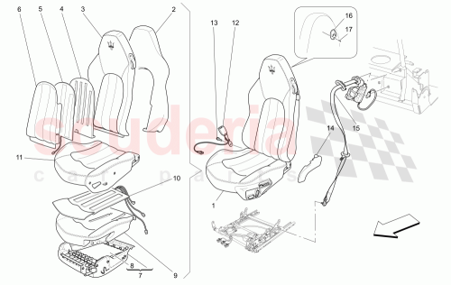 Part Diagram for Maserati 984341919