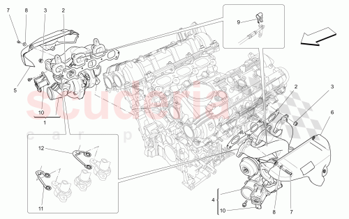 Part Diagram for Maserati 876014