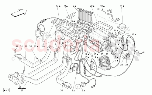 Part Diagram for Maserati 382400304