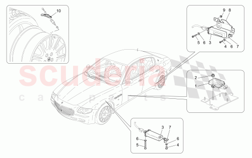 Part Diagram for Maserati 195646