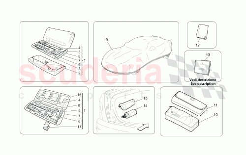Part Diagram for Maserati 81317400