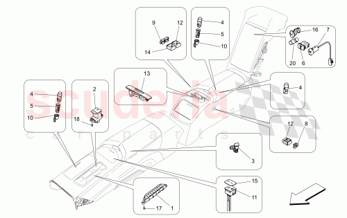 Part Diagram for Maserati 670017330
