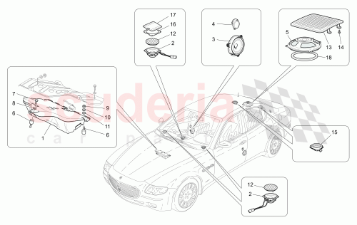 Part Diagram for Maserati 67278000