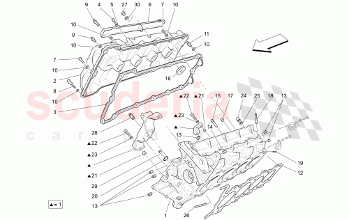 Part Diagram for Maserati 200414