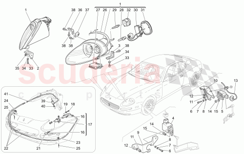 Part Diagram for Maserati 190710042