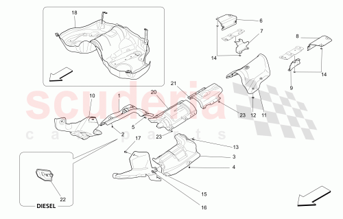 Part Diagram for Maserati 670034570
