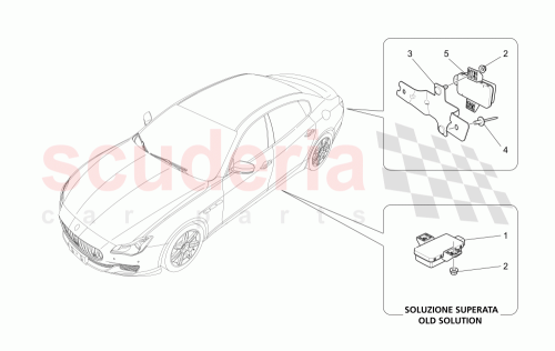 Part Diagram for Maserati 670105442
