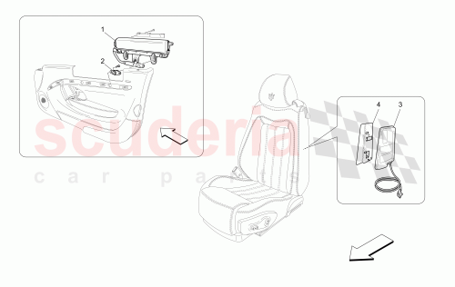 Part Diagram for Maserati 80054629