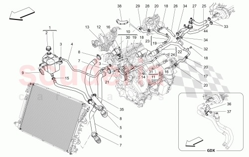 Part Diagram for Maserati 670004150