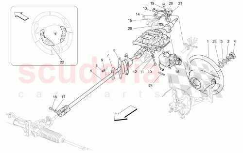 Part Diagram for Maserati 27328033