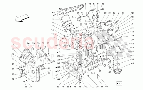 Part Diagram for Maserati 323979