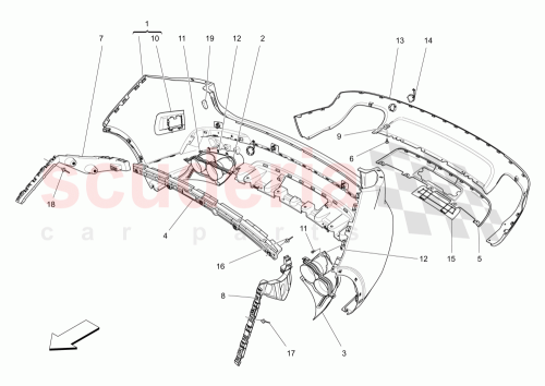 Part Diagram for Maserati 670160020
