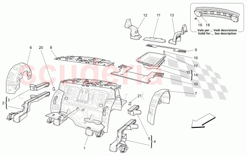 Part Diagram for Maserati 980139338