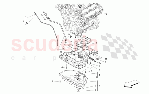 Part Diagram for Maserati 46333811