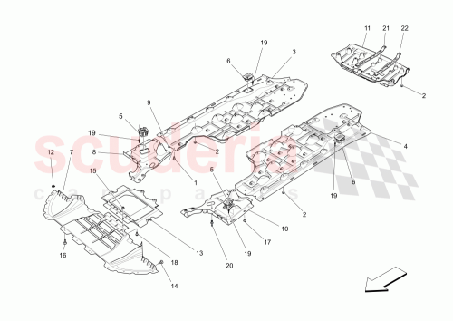 Part Diagram for Maserati 670037057
